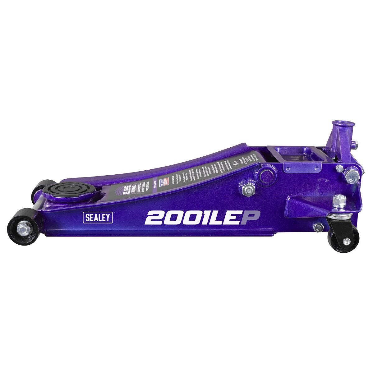Sealey Low Profile Rocket Lift Trolley Jack 2.25 Tonne - Purple - Image 4