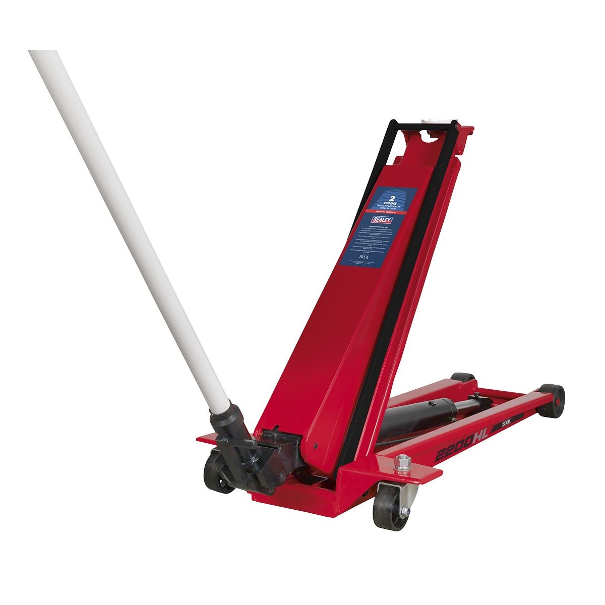 Sealey High Lift Low Profile Trolley Jack 2 Tonne - Image 1