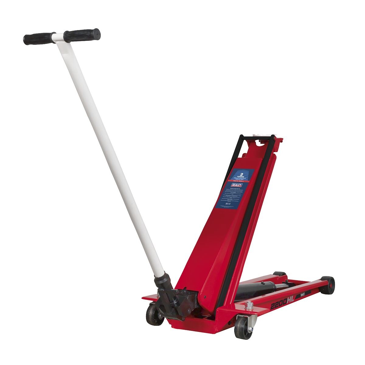 Sealey High Lift Low Profile Trolley Jack 2 Tonne - Image 8