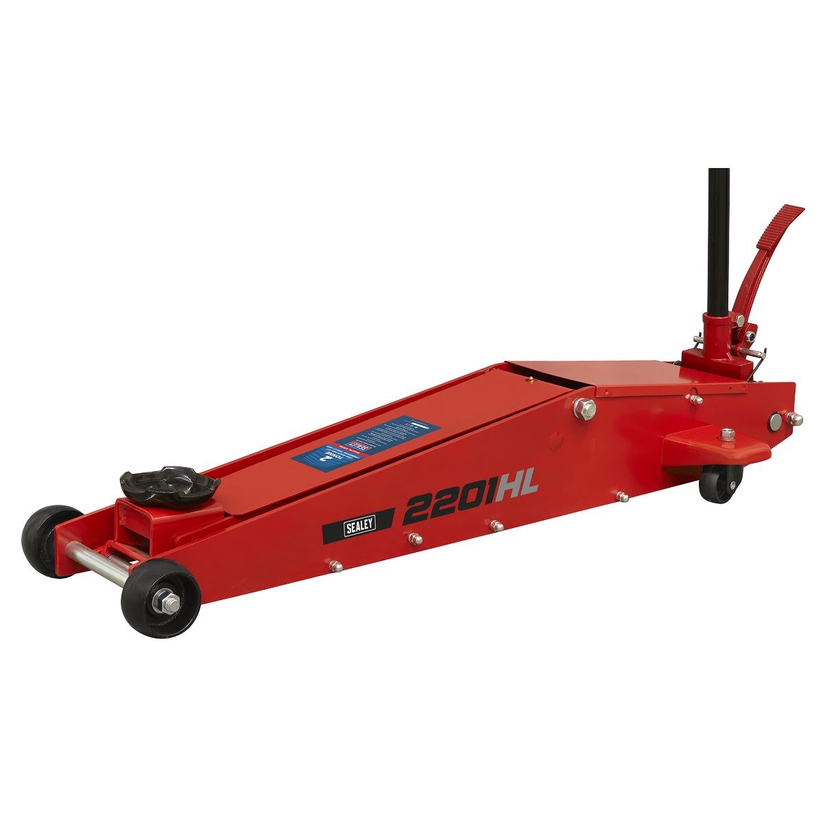 Sealey Long Reach High Lift Commercial Trolley Jack 2 Tonne - Image 5