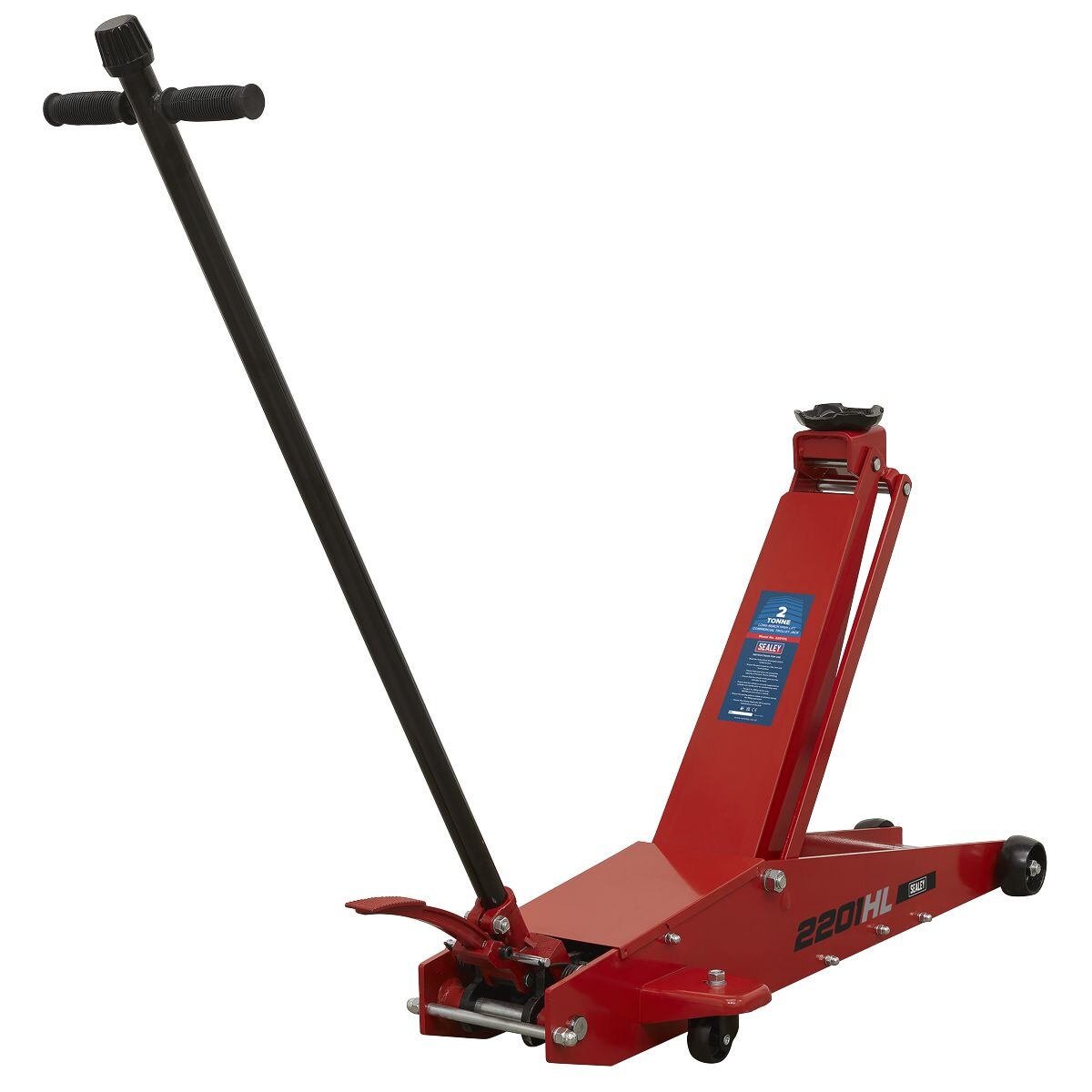 Sealey Long Reach High Lift Commercial Trolley Jack 2 Tonne - Image 6