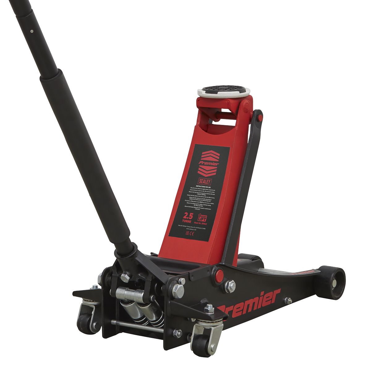 Sealey Premier Low Profile Trolley Jack 2.5 Tonne - Image 1