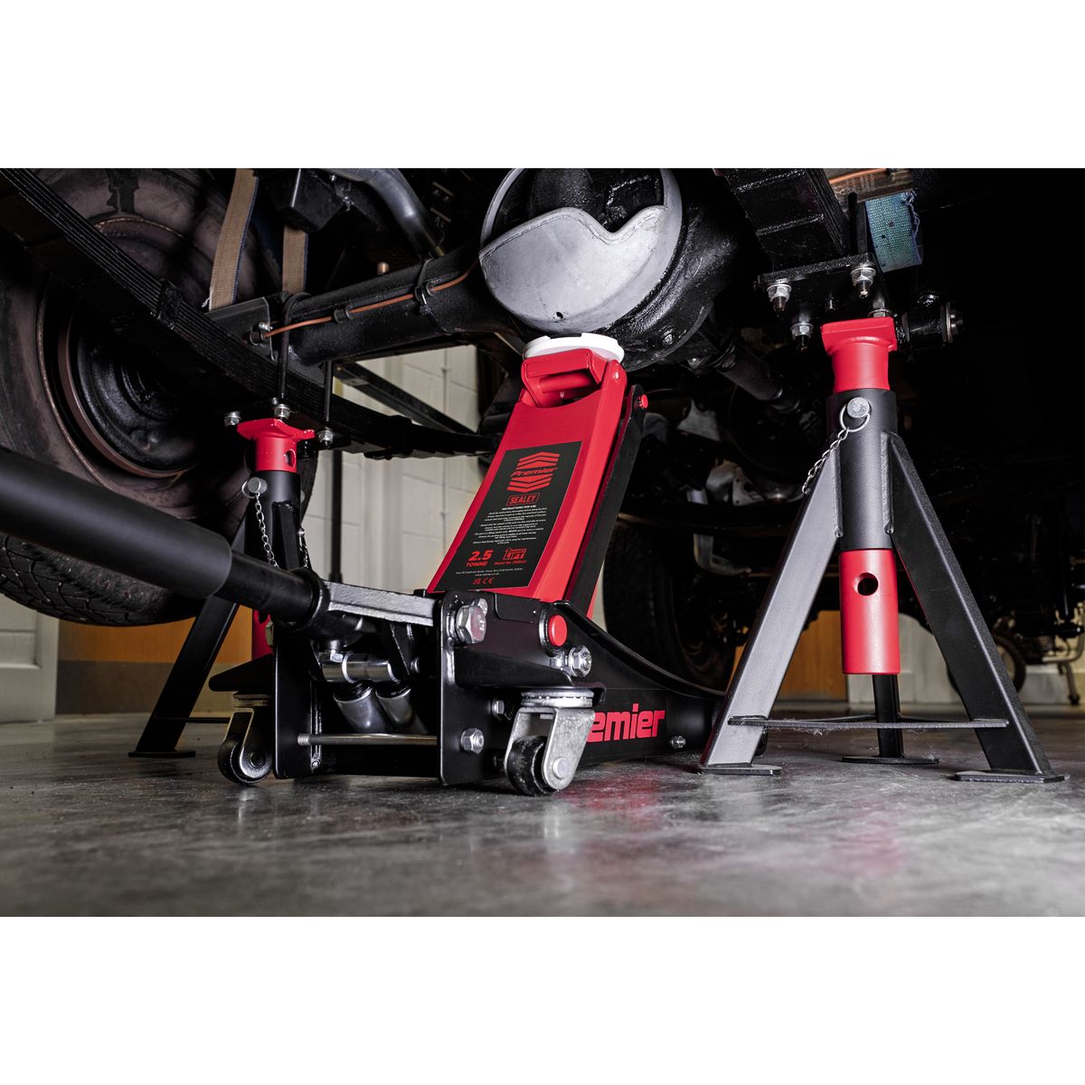 Sealey Premier Low Profile Trolley Jack 2.5 Tonne - Image 5