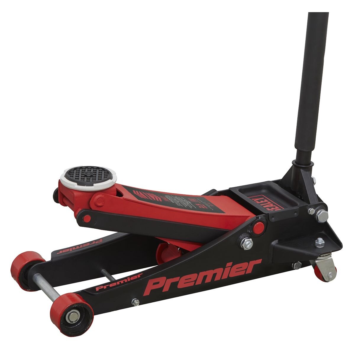 Sealey Premier Low Profile Trolley Jack with Rocket Lift 2.5 Tonne - Image 3