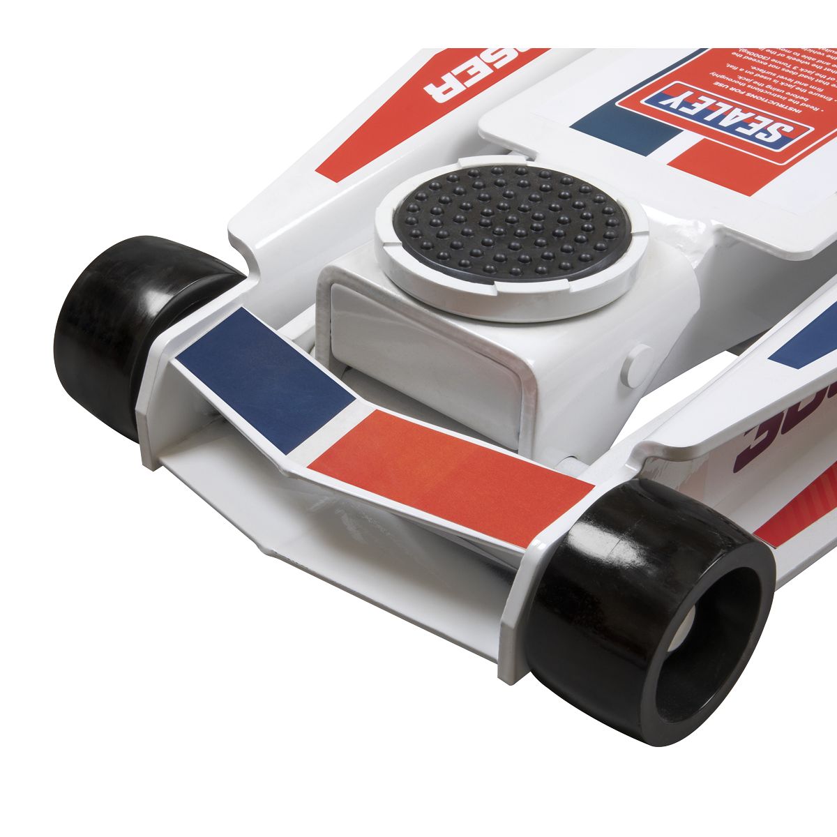 Sealey Low Profile Long Reach Trolley Jack with Rocket Lift 3 Tonne - Image 9