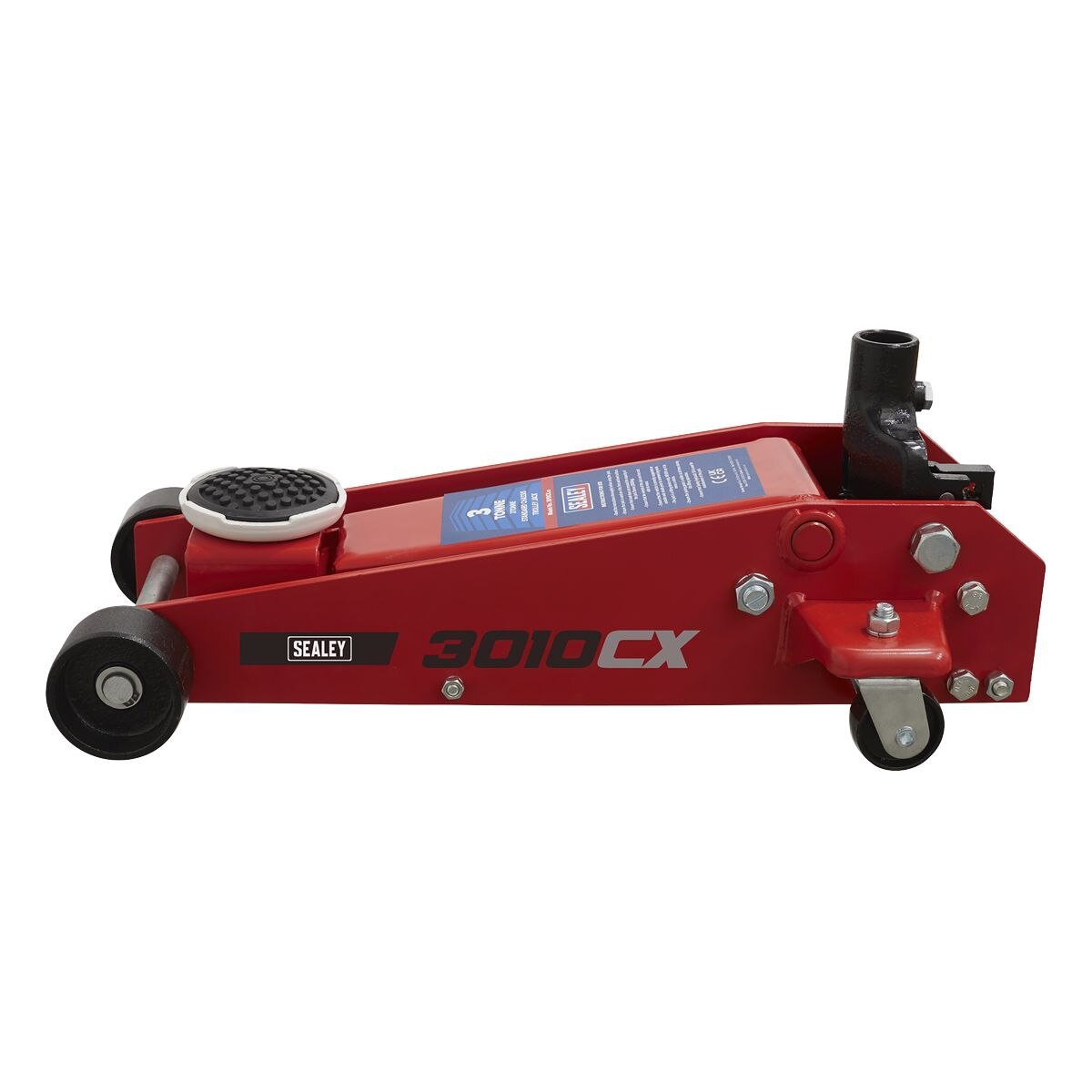 Sealey Standard Chassis Trolley Jack 3 Tonne with Axle Stands (Pair) 3 Tonne Capacity per Stand - Image 3