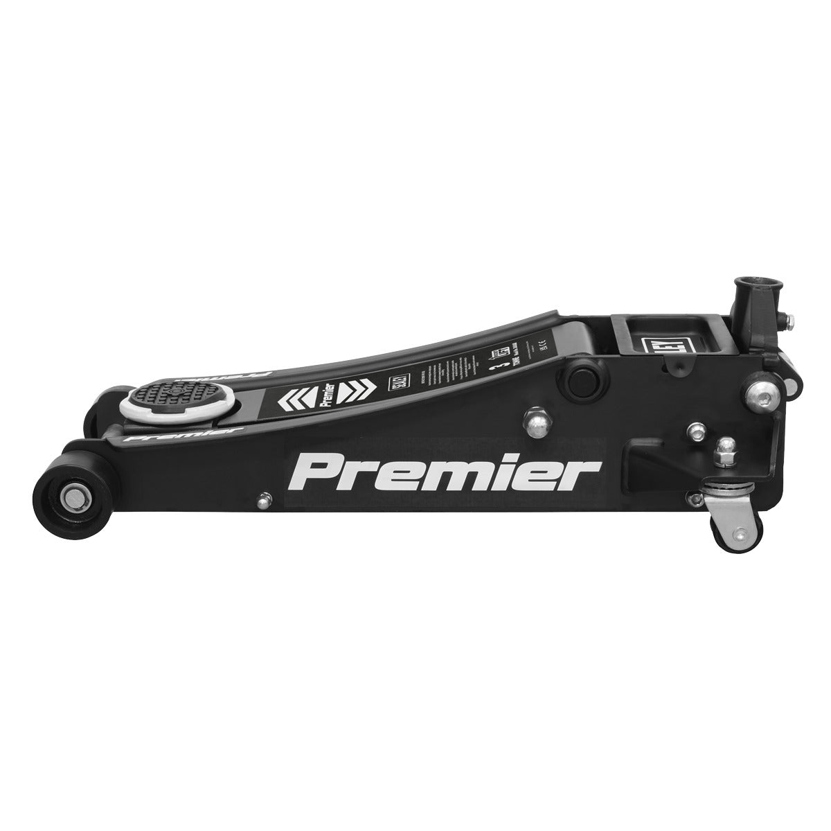 Premier Trolley Jack 3 Tonne & Axle Stands (Pair) 3 Tonne per Stand Combo 3040ABCOMBO