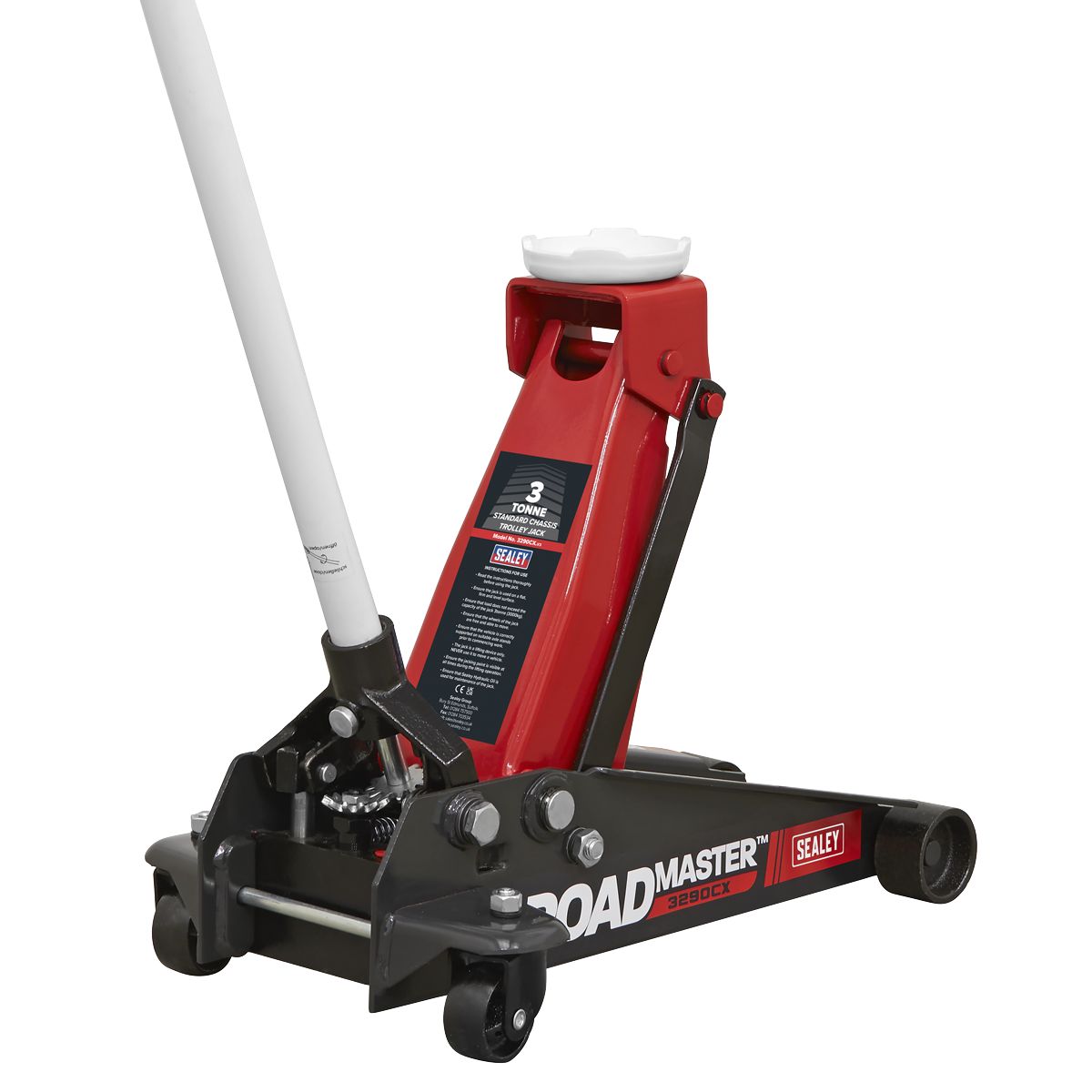 Sealey Roadmaster Trolley Jack 3 Tonne - Image 1