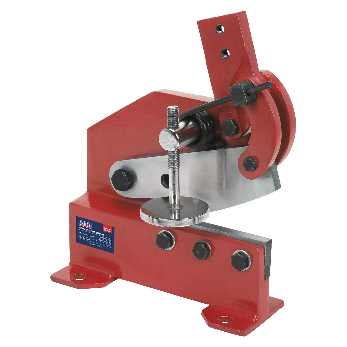 Sealey Metal Cutting Shears 11mm 4mm Capacity 10mm - Image 2