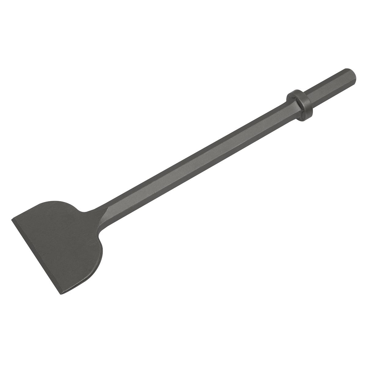 Sealey Worksafe Extra-Wide Chisel 125 x 475mm - 7/8"Hex - Image 1