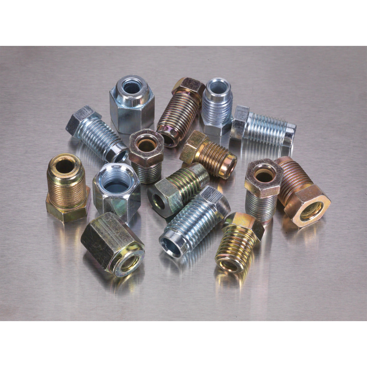 Sealey Metric/Imperial Brake Pipe Nut Assortment 200pc AB068BPN