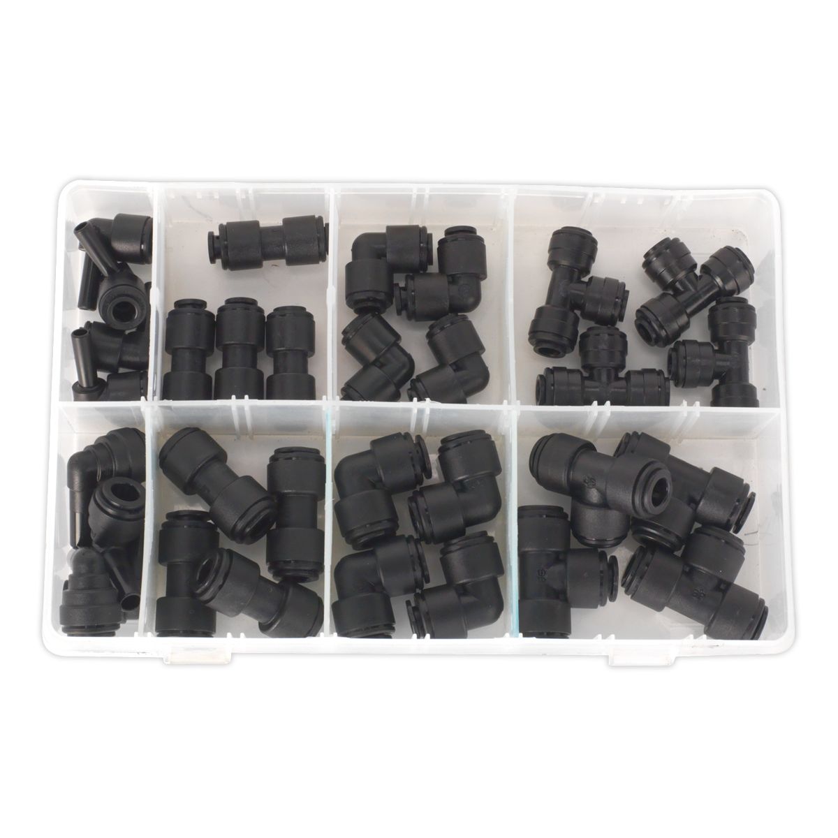 Sealey Speedfit Coupling Assortment 6 & 8mm 32pc - Image 3