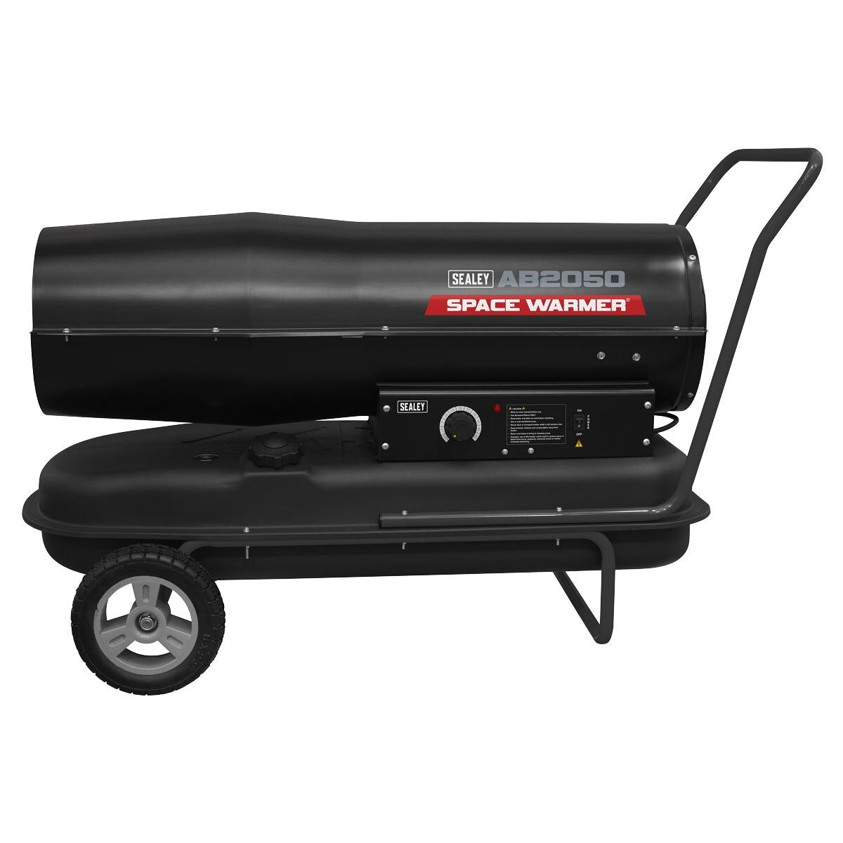 Sealey Space Warmer Kerosene/Diesel Heater with Wheels 205,000Btu/hr - Image 3