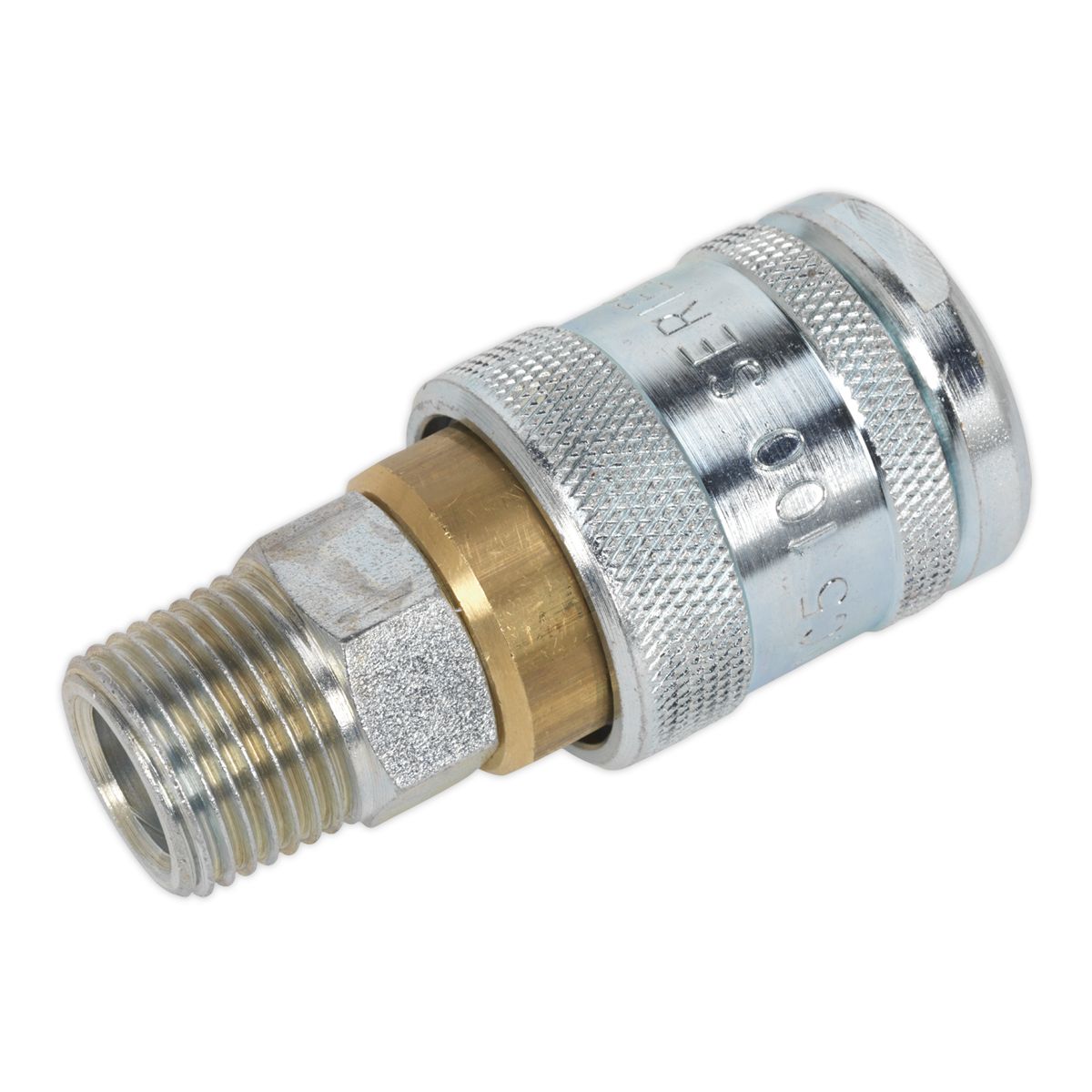 Sealey PCL Coupling Body Male 1/2"BSPT - Image 1