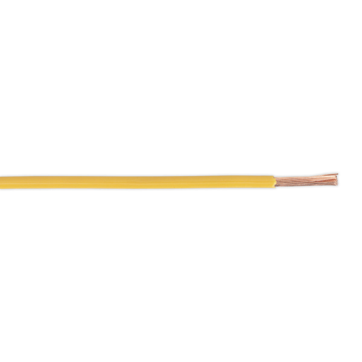 Sealey Thin Wall Automotive Cable Single 2mm² 28/0.30mm 50m - Yellow AC2830YE