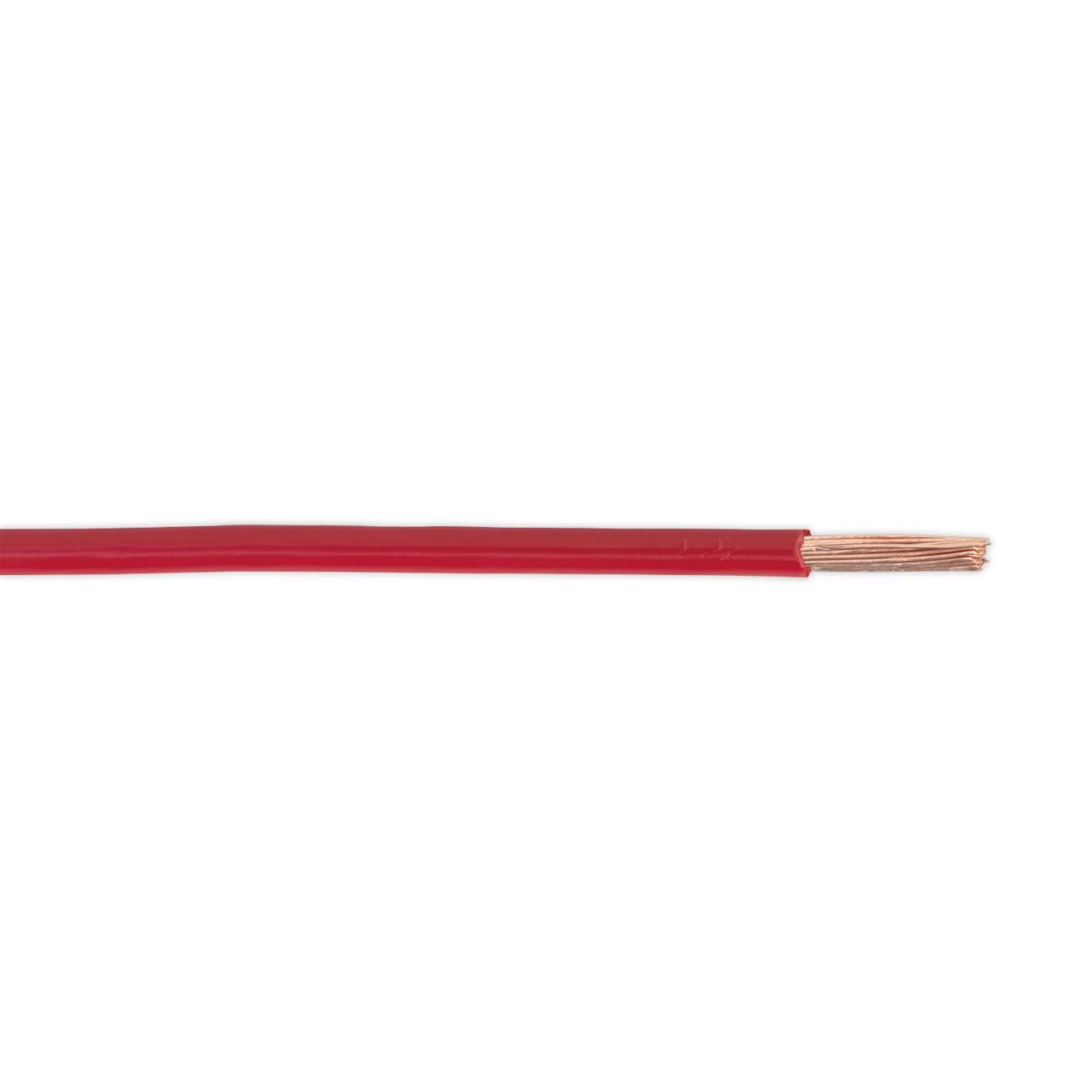 Sealey Automotive Cable Thin Wall Single 3mm_ 44/0.30mm 30m - Red - Image 1