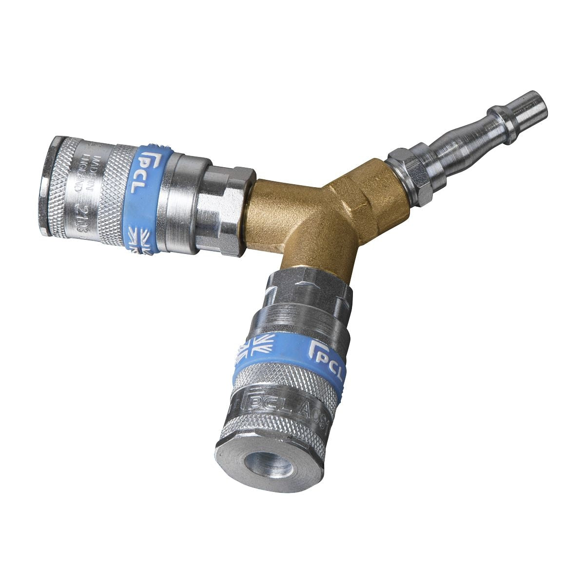 Sealey PCL Twin Coupling Y-Adaptor - Image 1