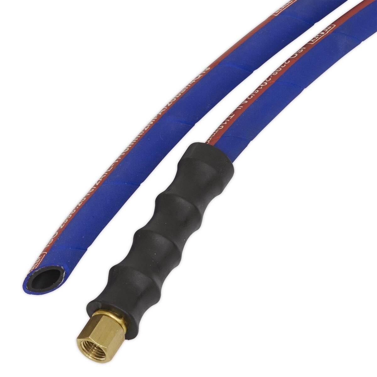 Sealey Extra-Heavy-Duty Air Hose with 1/4"BSP Unions 10m x 8mm - Image 2