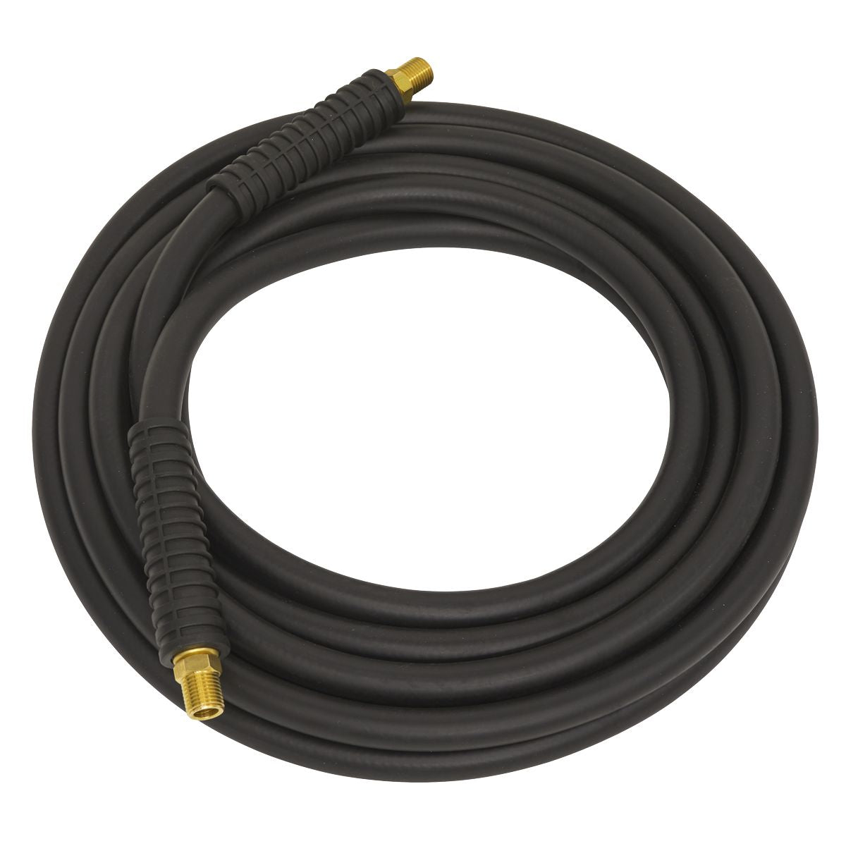 Sealey Heavy-Duty Air Hose with 1/4"BSP Unions 10m x 10mm - Image 1
