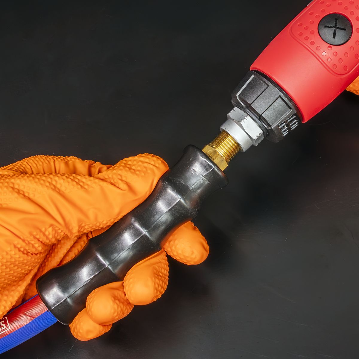 Sealey Extra-Heavy-Duty Air Hose with 1/4"BSP Unions 15m x 10mm - Image 3