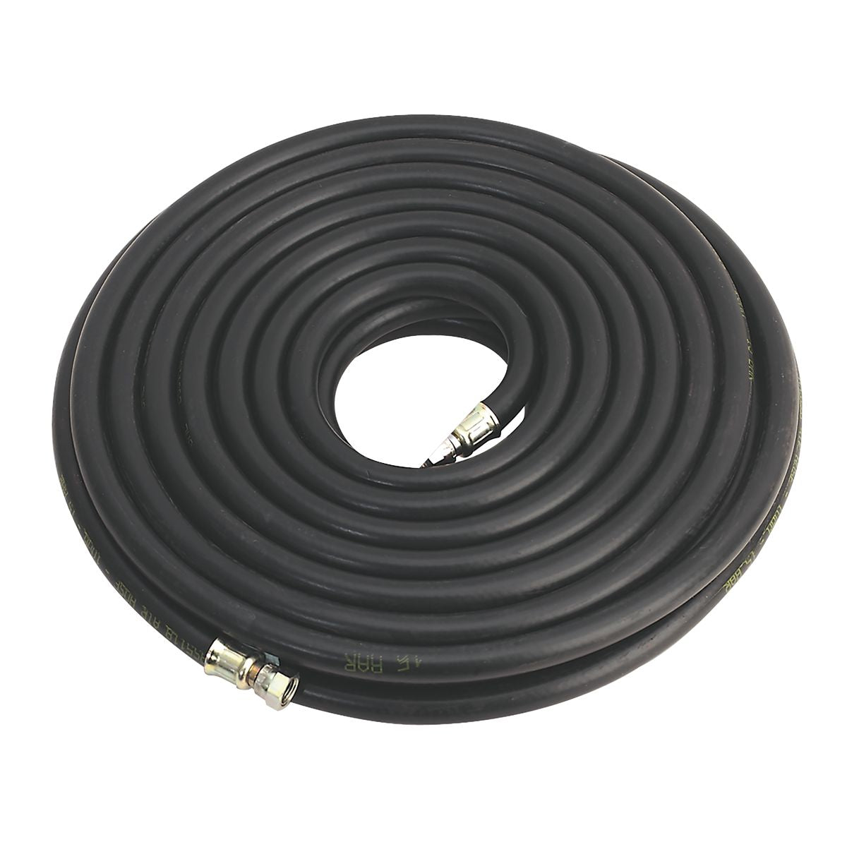 Sealey Heavy-Duty Air Hose with 1/4"BSP Unions 15m x 10mm - Image 1