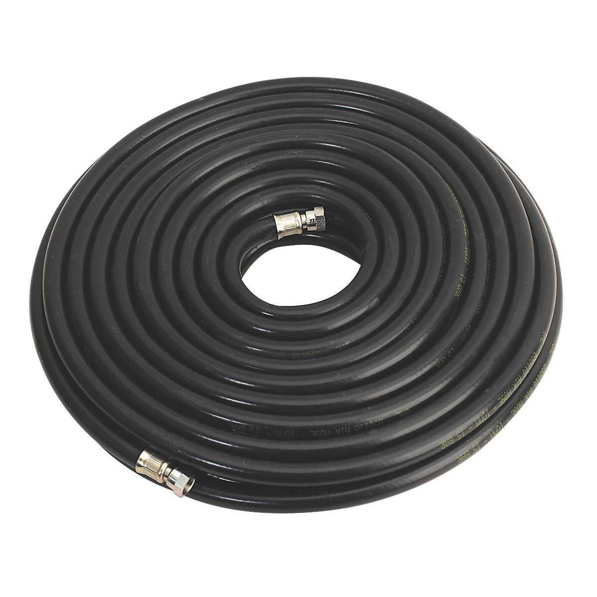 Sealey Heavy-Duty Air Hose with 1/4"BSP Unions 20m x 10mm - Image 1