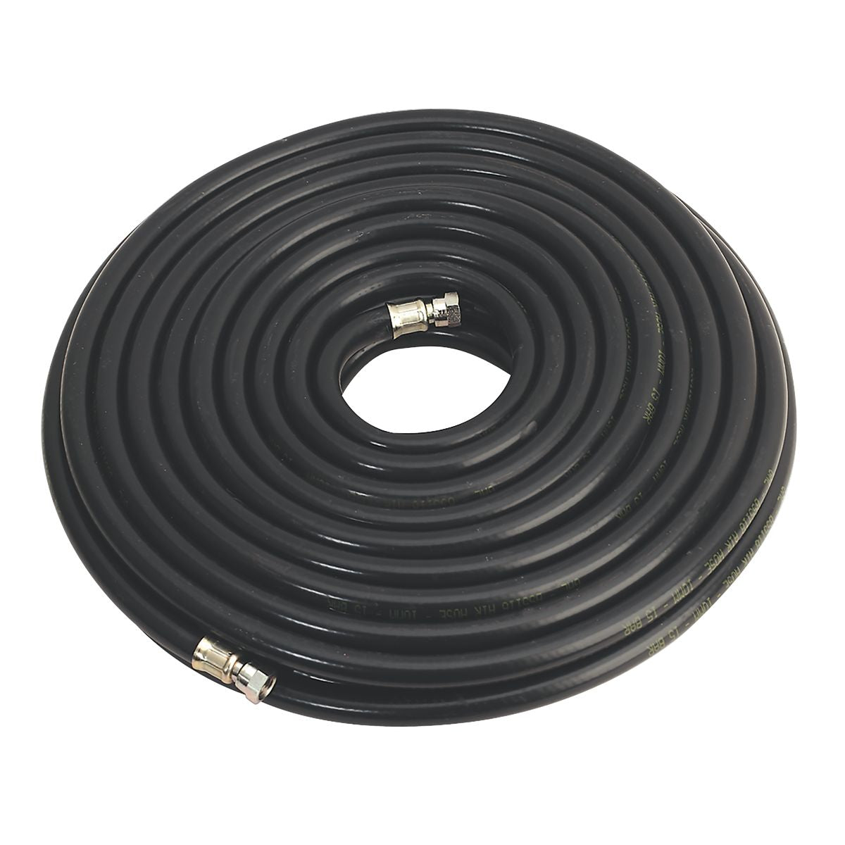 Sealey Heavy-Duty Air Hose with 1/4"BSP Unions 30m x 10mm - Image 1