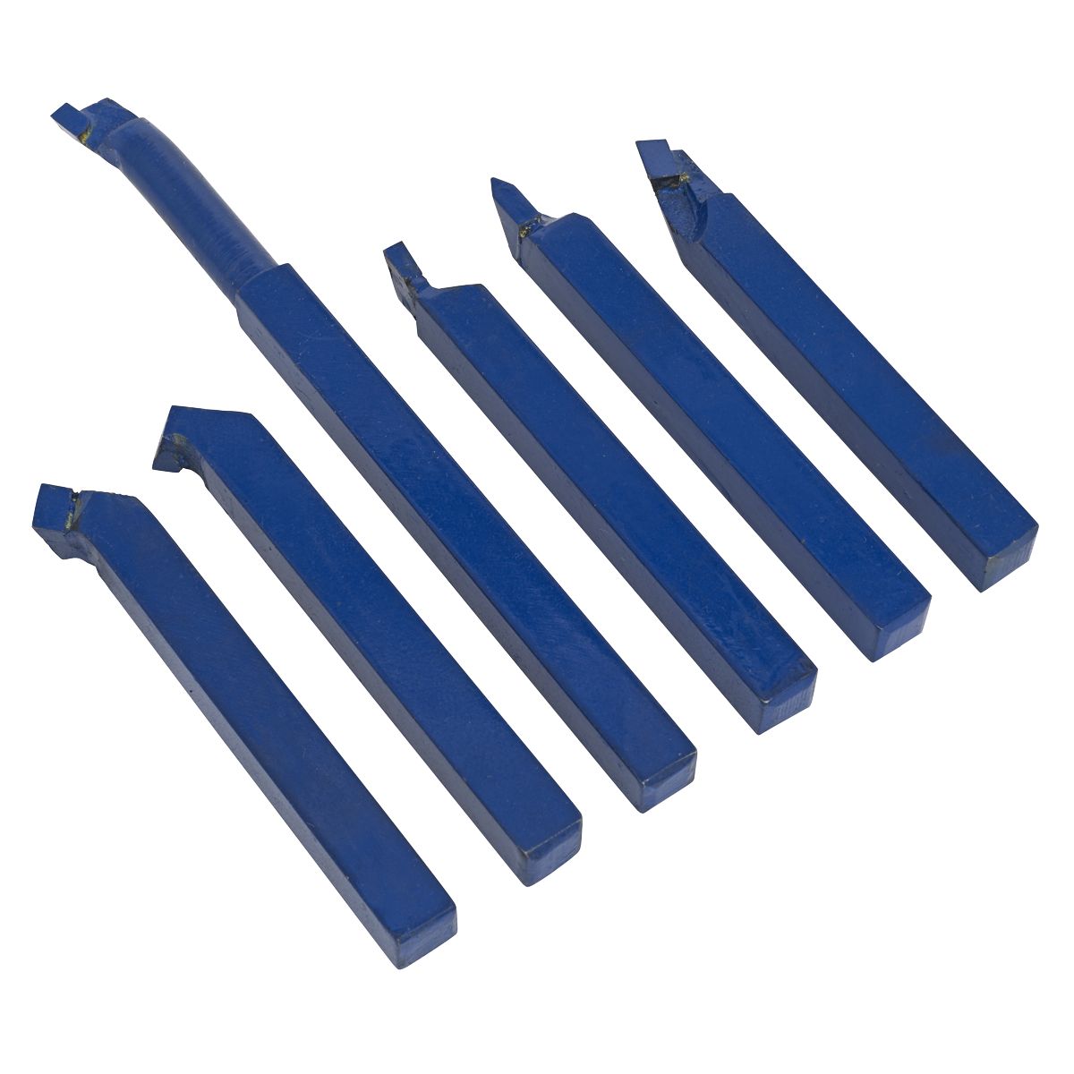 Sealey Lathe Turning Tool Set 10mm x 10mm 6pc - Image 1