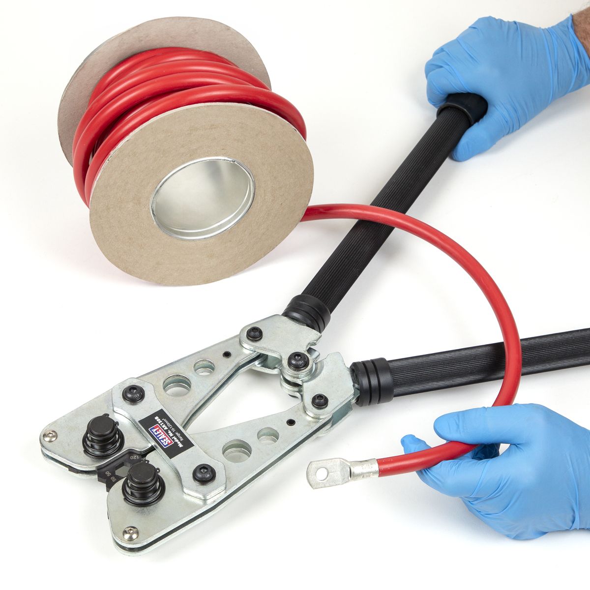 Sealey Copper Lug Terminal Crimping Tool 10-120mm_ - Image 8