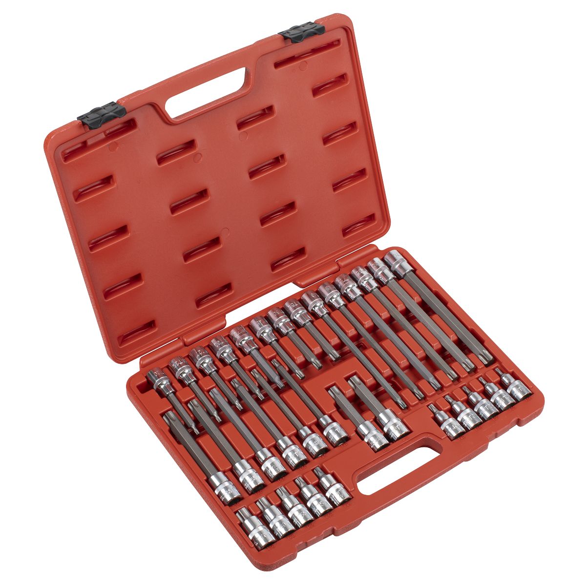 Sealey Premier TRX-Star* Socket Bit Set 1/2"Sq Drive 32pc - Image 1