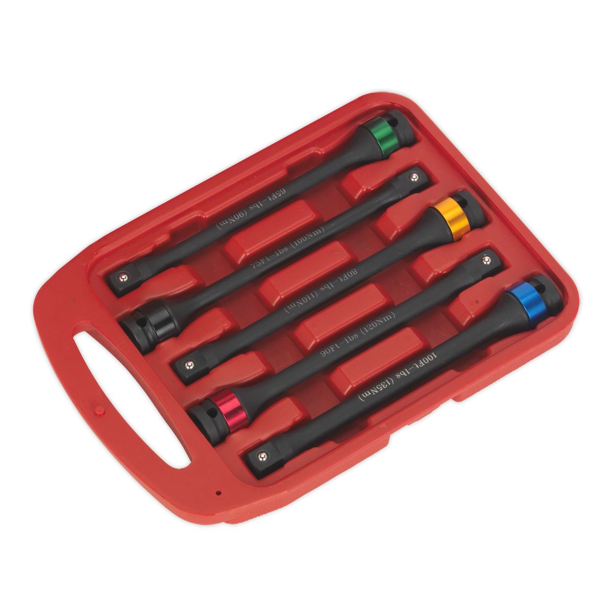 Sealey Torque Stick Set 1/2"Sq Drive 5pc - Image 5