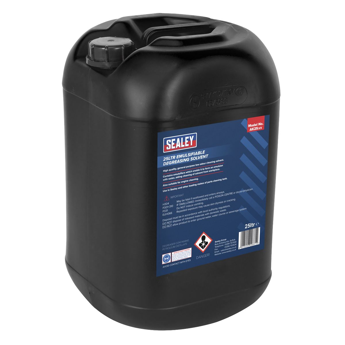 Sealey Degreasing Solvent Emulsifiable 25L - Image 1