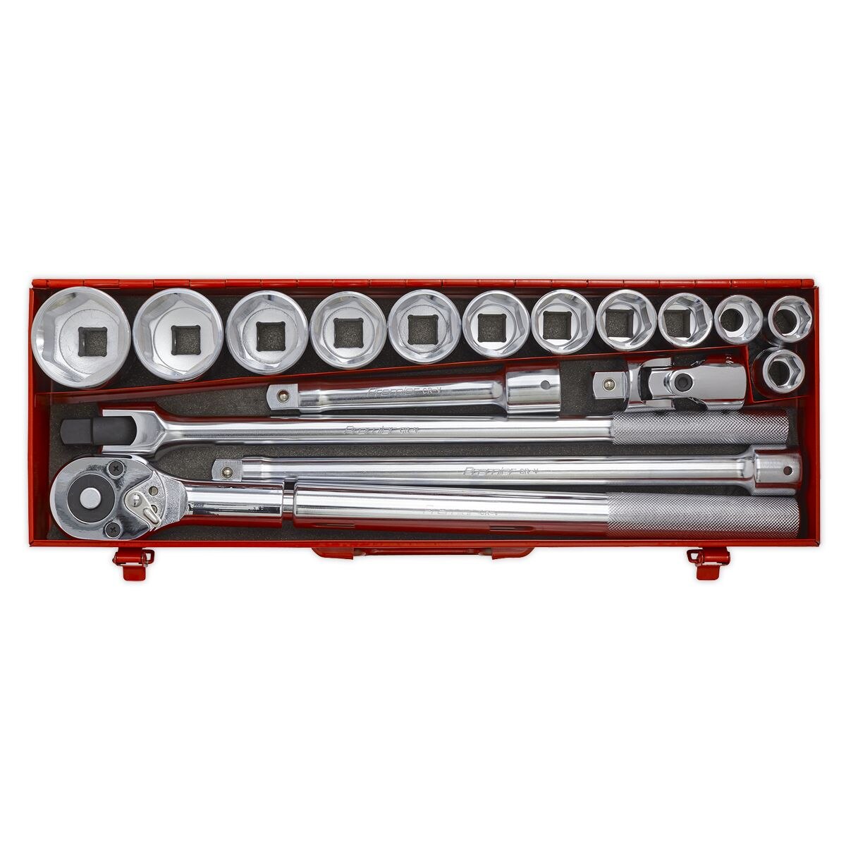 Sealey Premier Socket Set 3/4"Sq Drive 17pc - Image 7