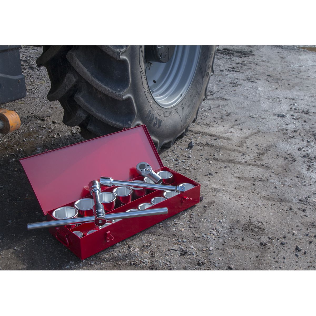 Sealey Premier Socket Set 1"Sq Drive 22pc - Image 3