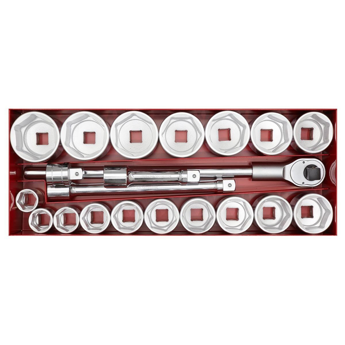 Sealey Premier Socket Set 1"Sq Drive 22pc - Image 6