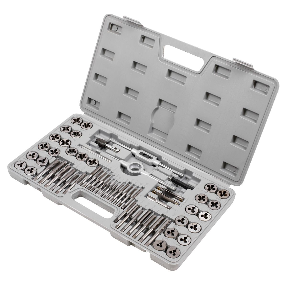 Sealey Metric/Imperial Tap & Die Set 60pc - Image 7