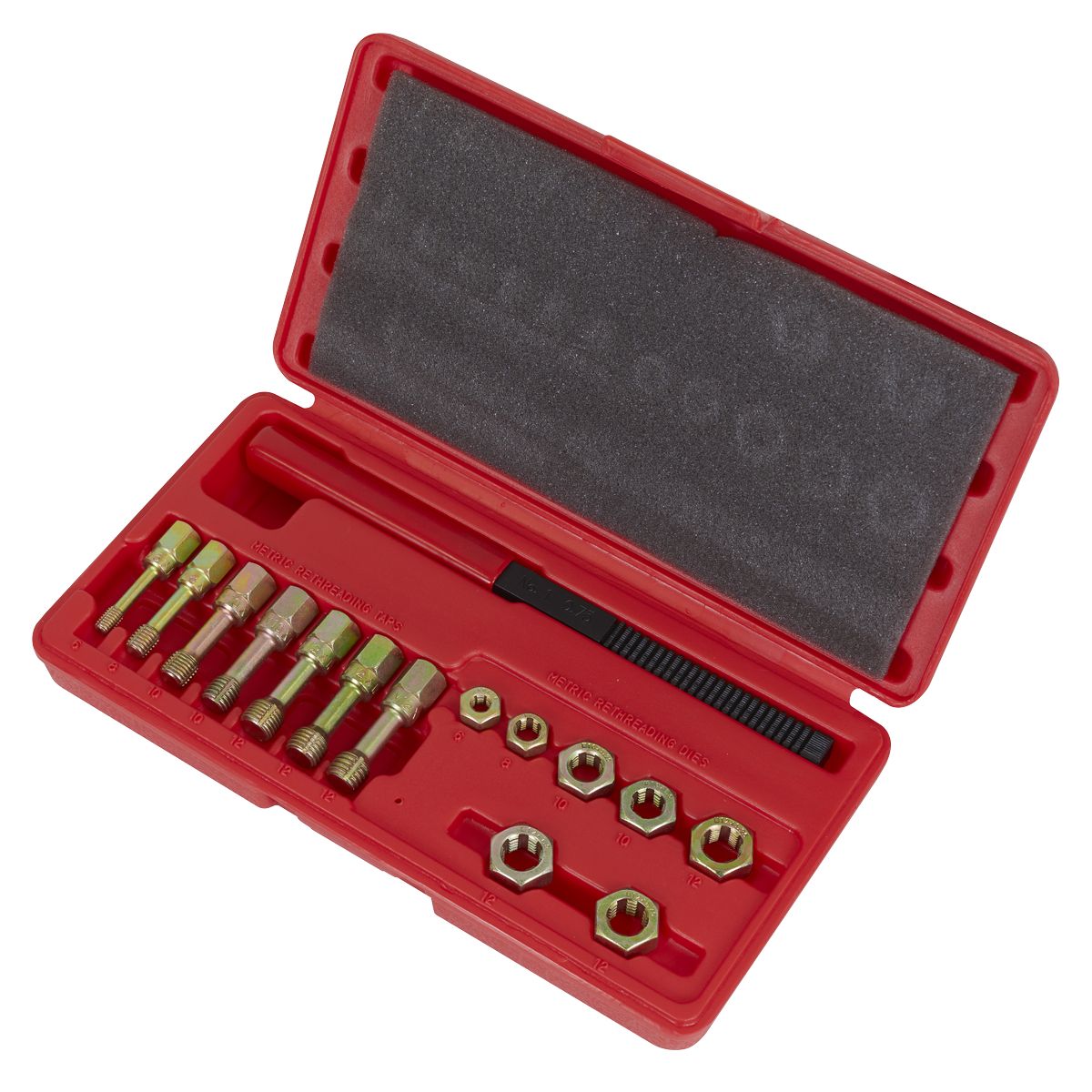 Sealey Re-Threader Kit 15pc - Image 2