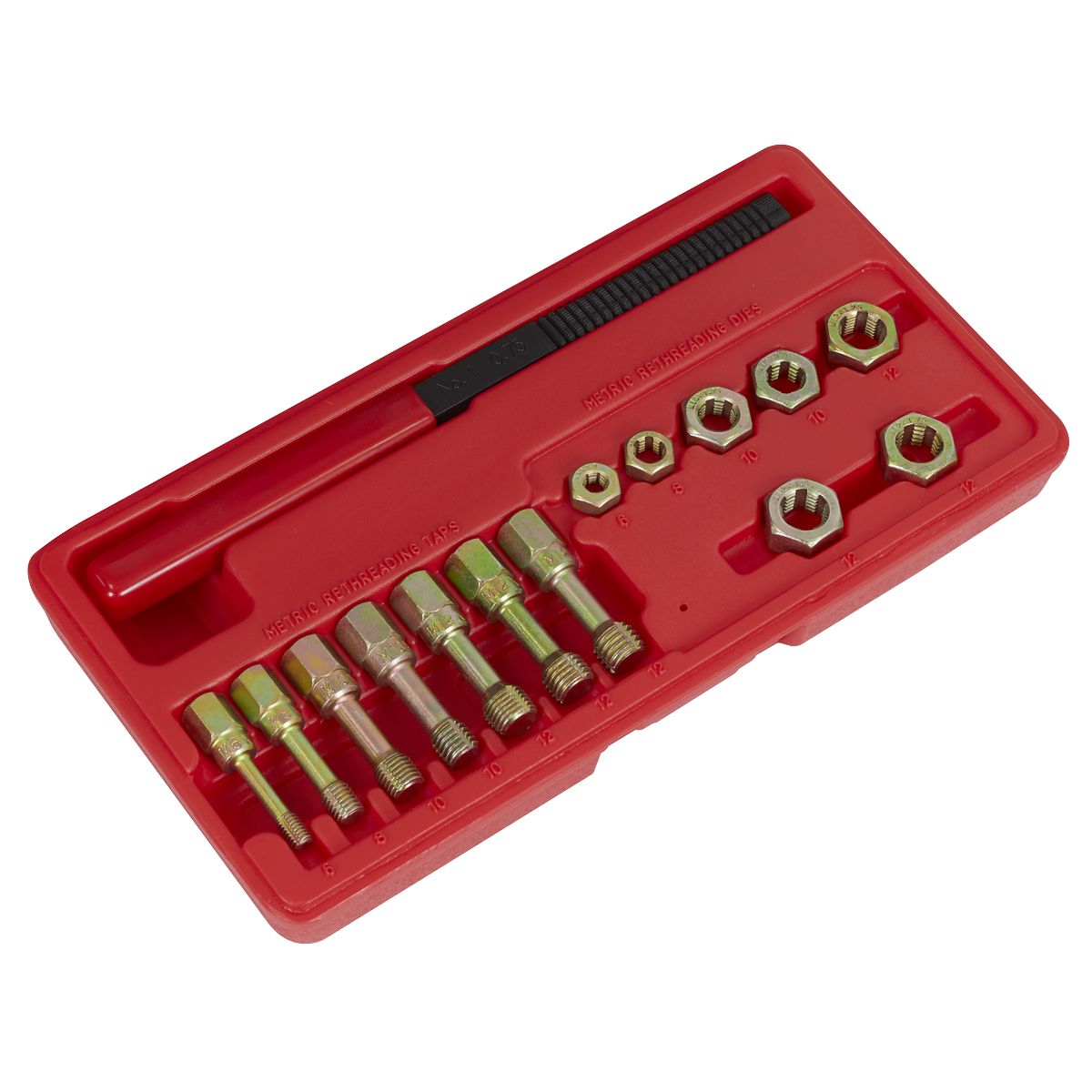 Sealey Re-Threader Kit 15pc - Image 4