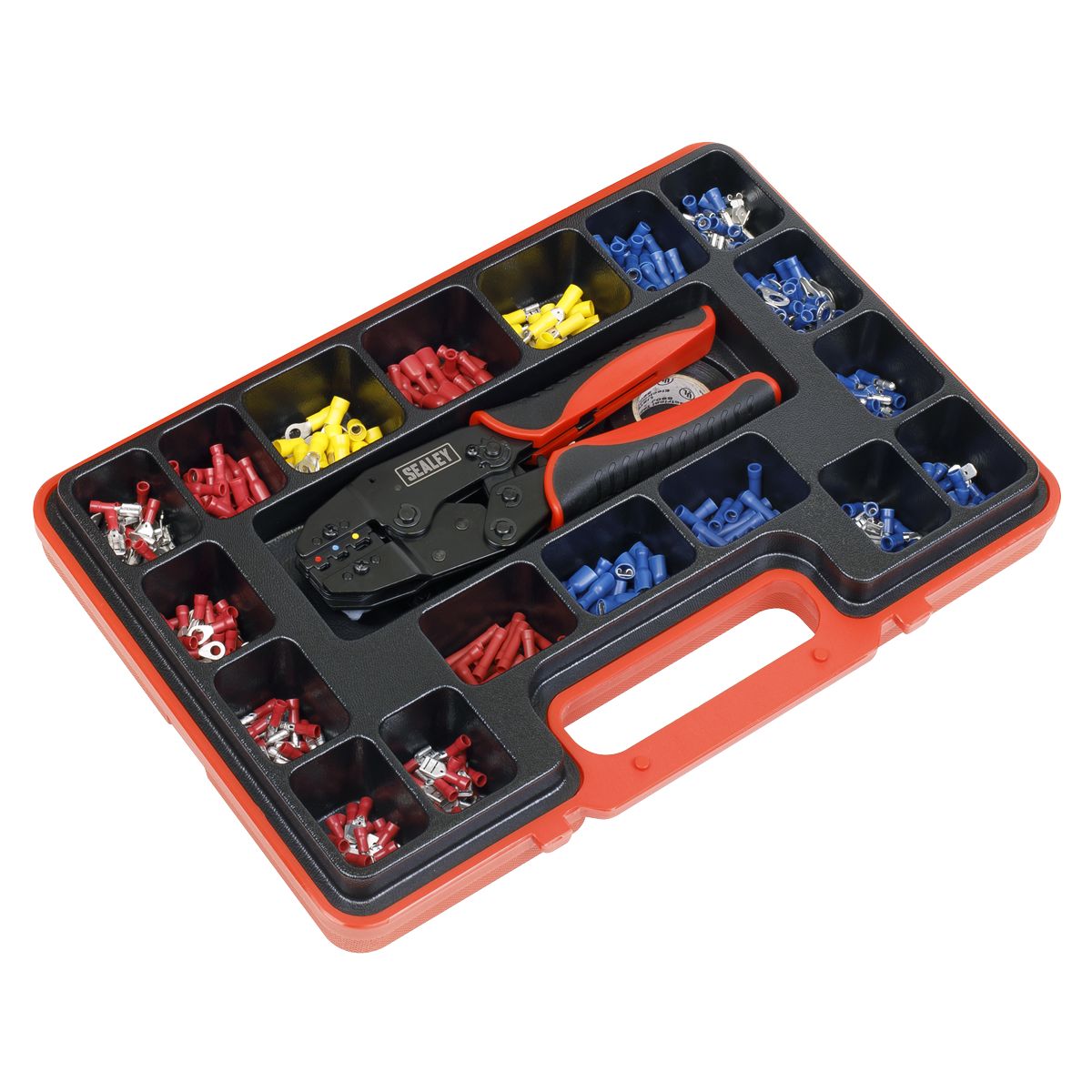 Sealey Ratchet Crimping Tool Kit 552pc - Image 3