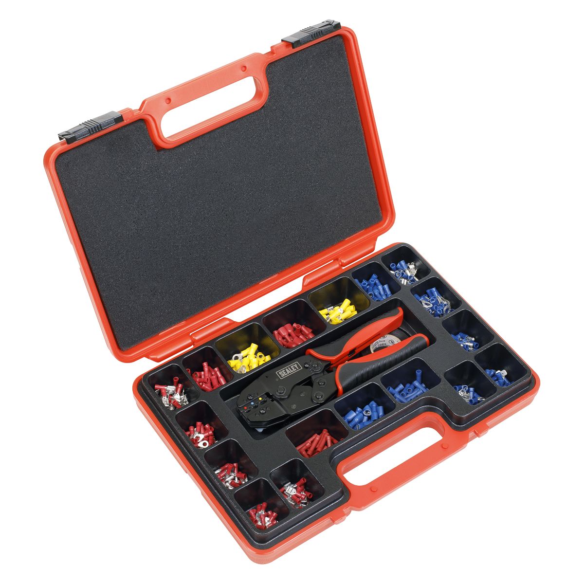 Sealey Ratchet Crimping Tool Kit 552pc - Image 8