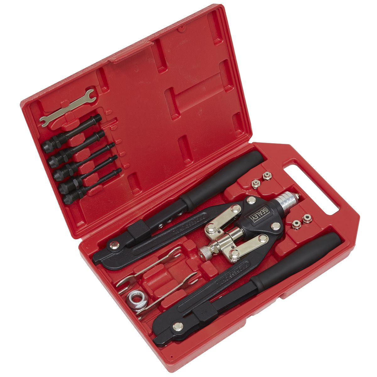 Sealey Rivet & Threaded Nut Rivet Kit - Image 1