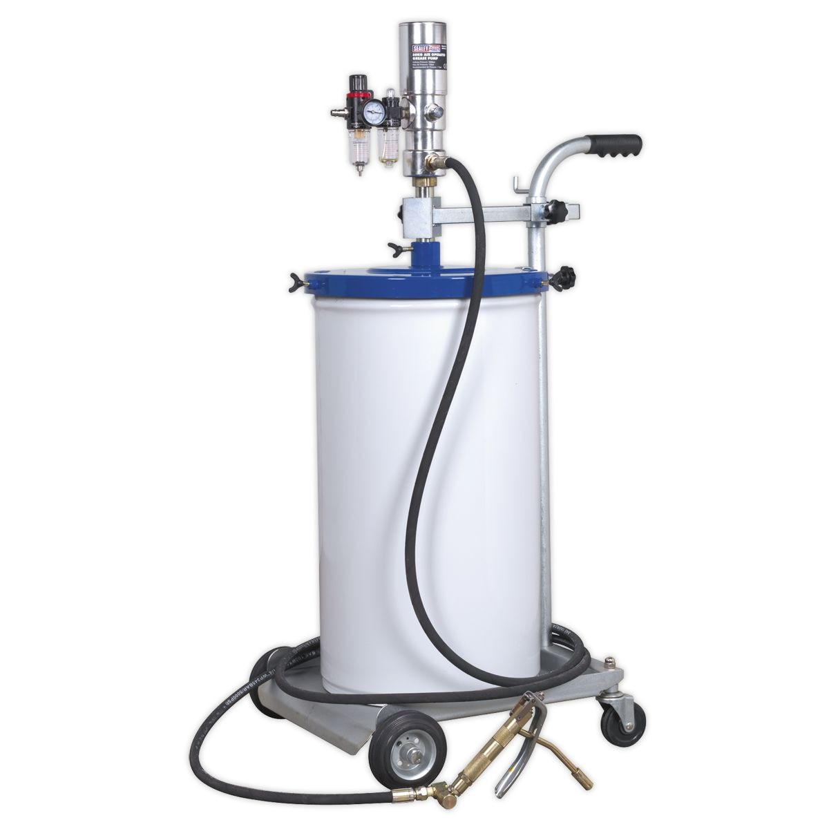Sealey Air Operated Grease Pump 50kg - Image 1