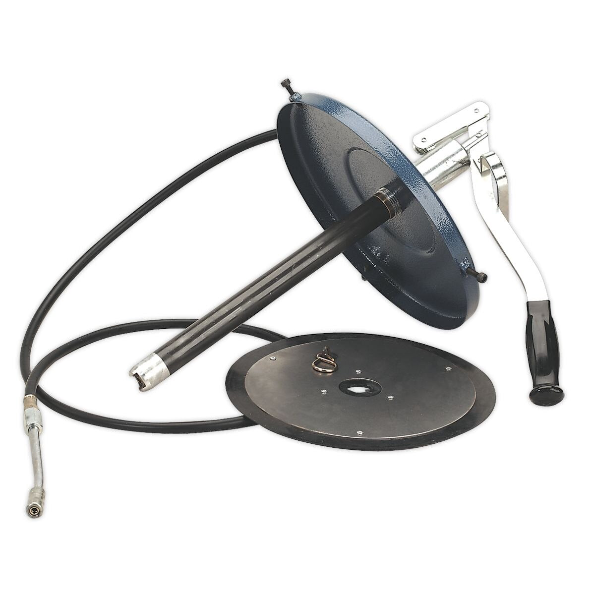 Sealey Extra-Heavy-Duty Grease Pump with Follower Plate 12.5kg - Image 2