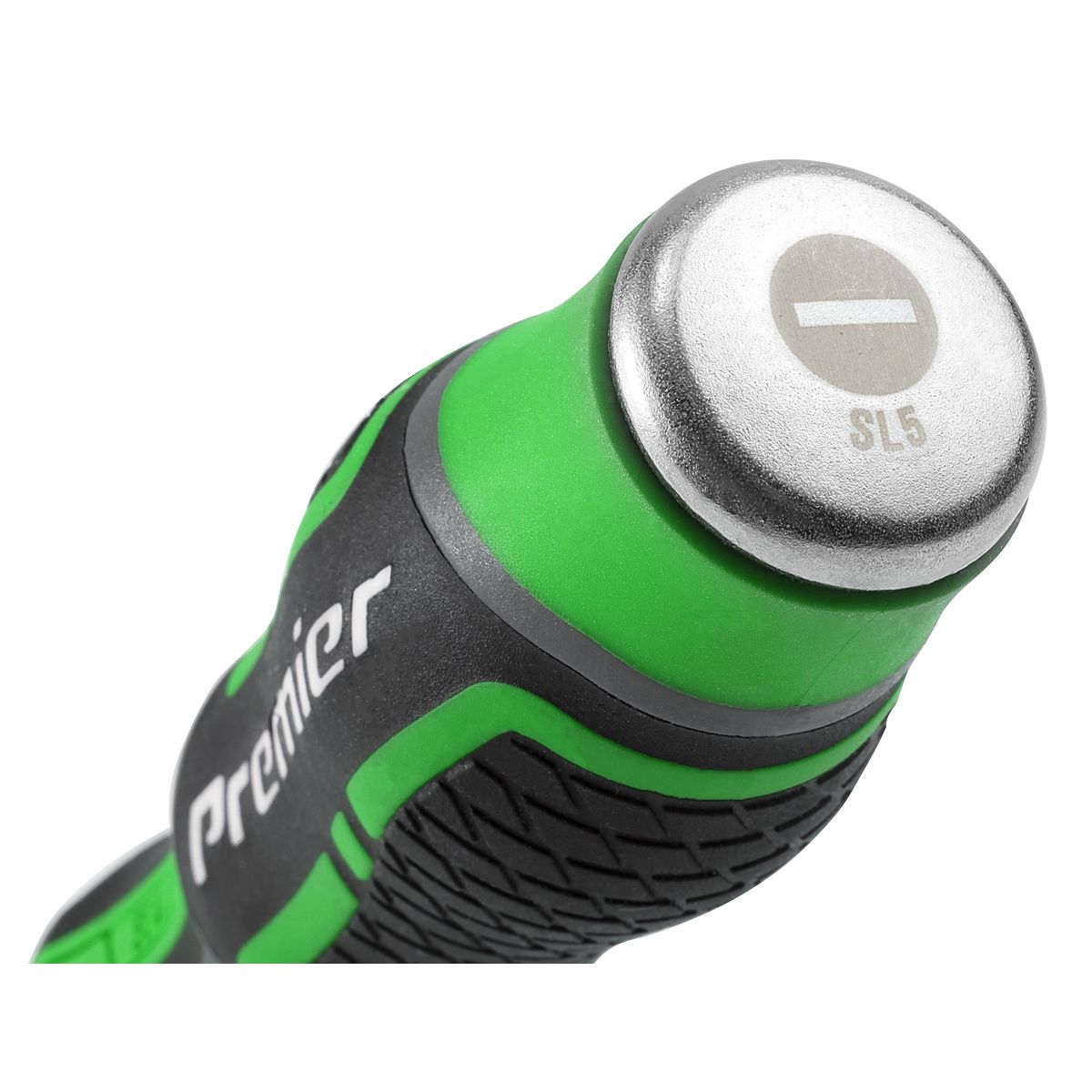 Sealey Premier Hammer-Thru Screwdriver Set 9pc - Hi-Vis Green - Image 3
