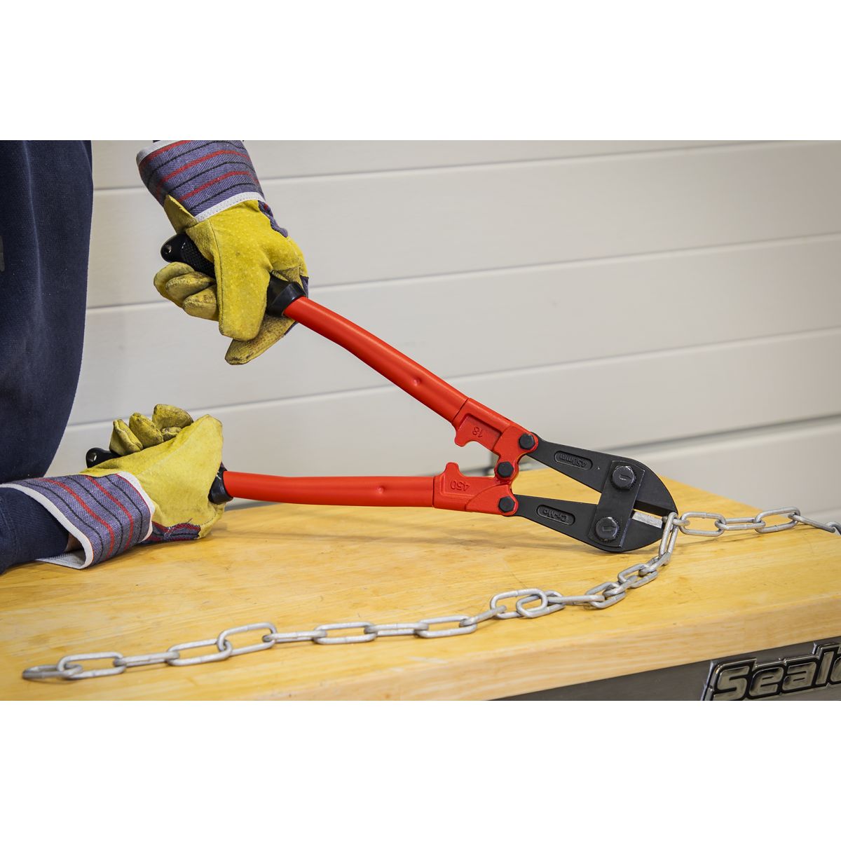 Sealey Premier Bolt Cutters 450mm 8mm Capacity - Image 6