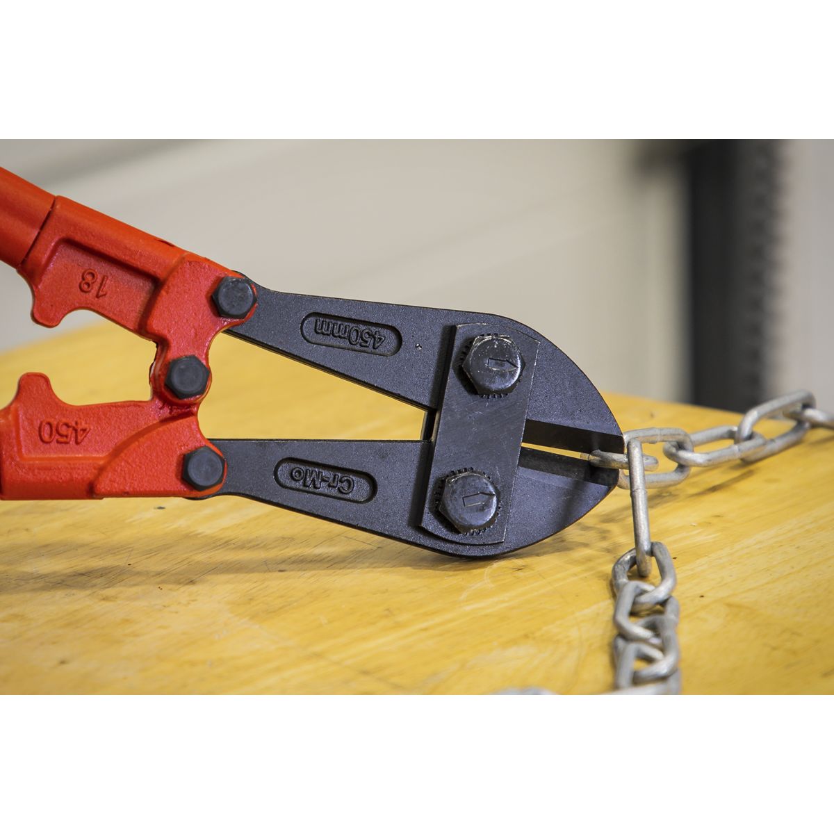 Sealey Premier Bolt Cutters 450mm 8mm Capacity - Image 7
