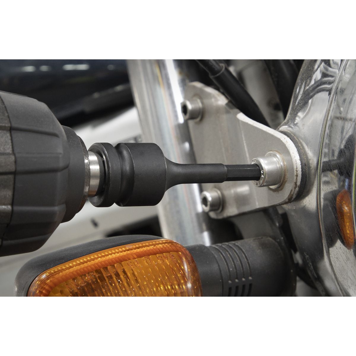 Sealey Premier Imperial Hex Impact Socket Bit Set 1/2"Sq Drive 8pc - Image 6