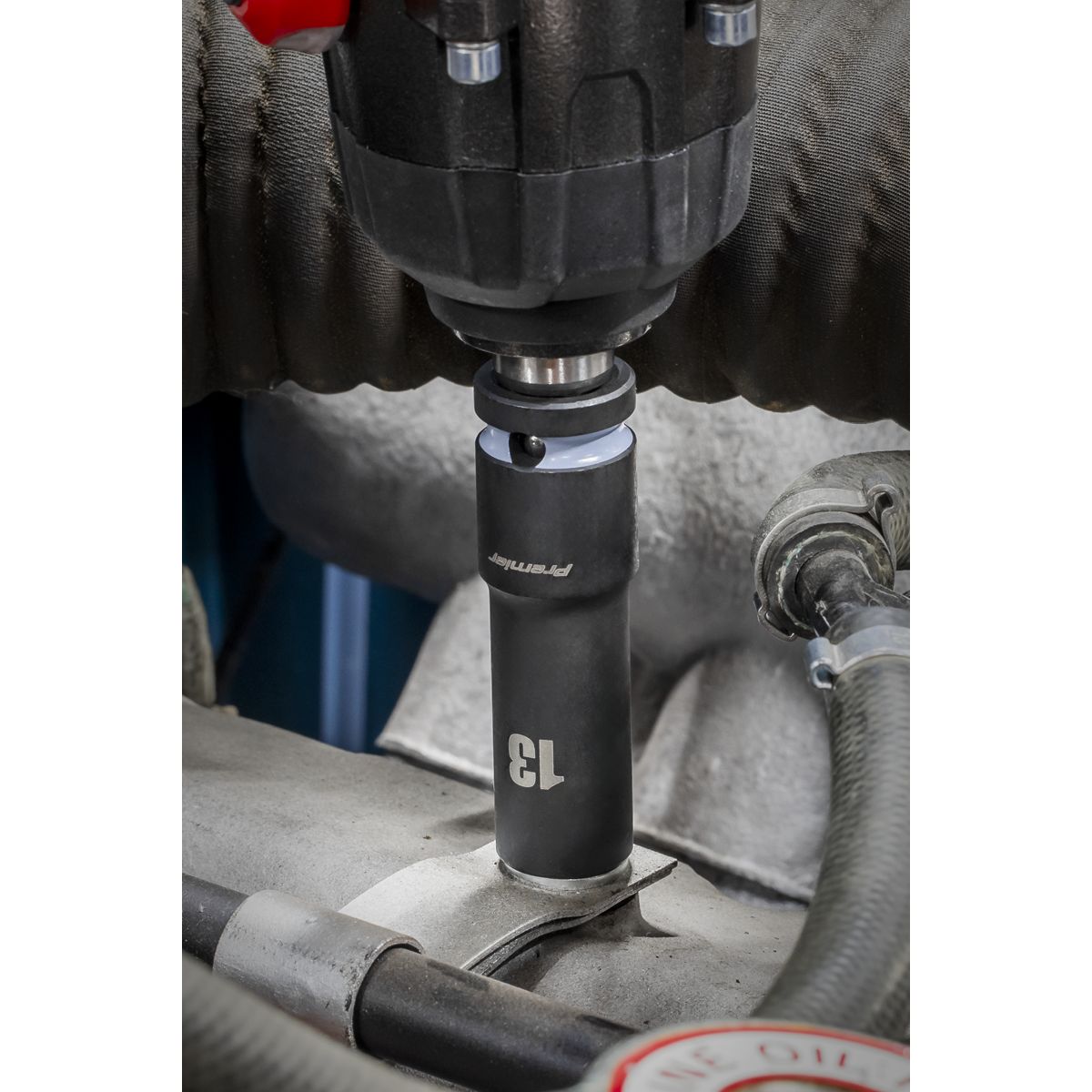 Sealey Premier Deep Impact Socket Set 1/2"Sq Drive 16pc - Image 6