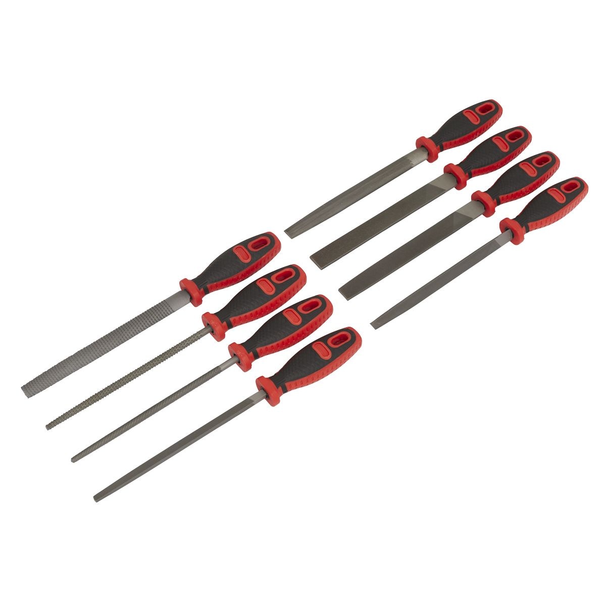 Sealey Premier File & Rasp Set 8pc - Image 1