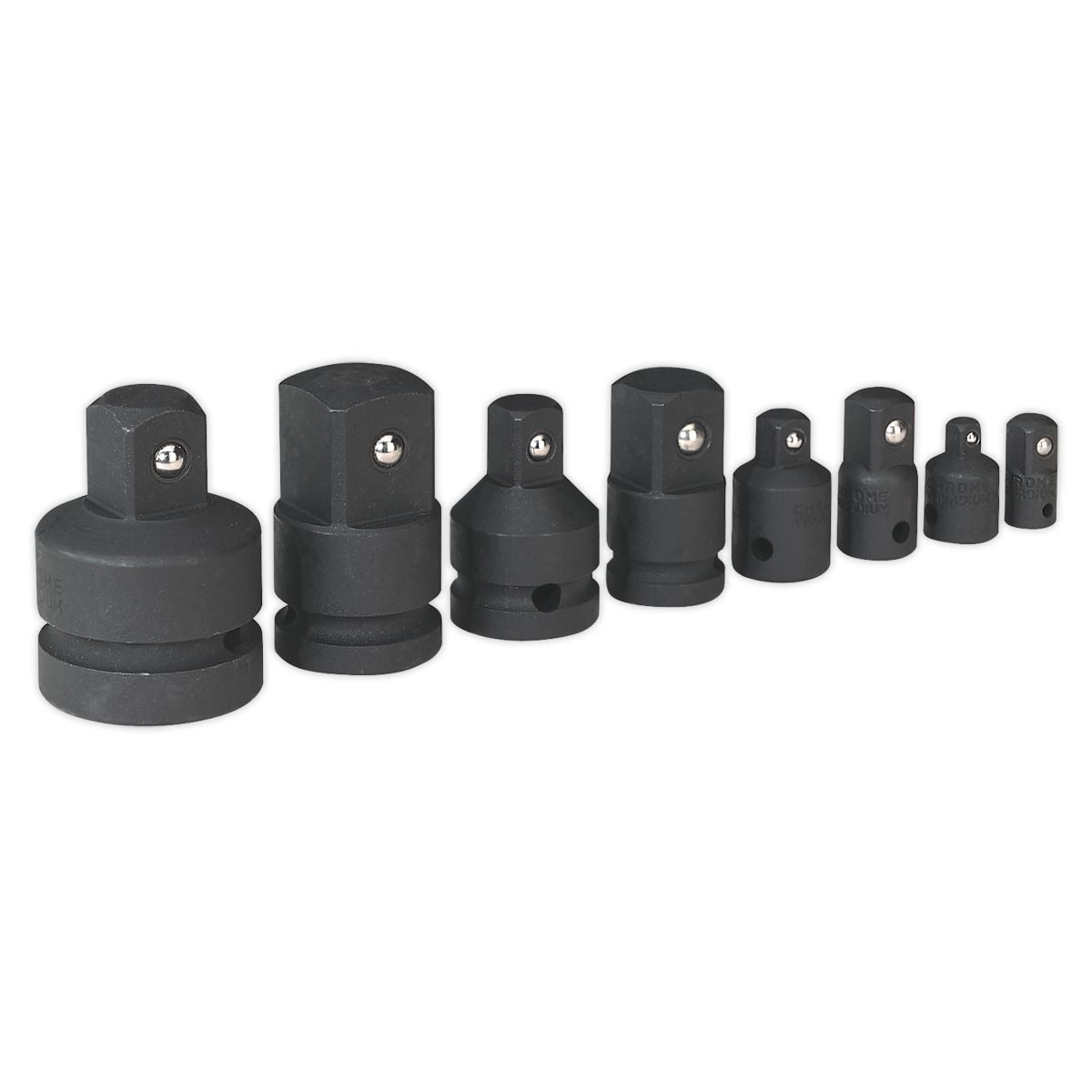 Sealey Premier Impact Socket Adaptor Set 8pc - Image 1